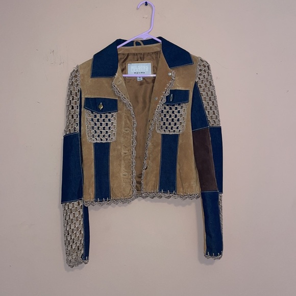 Wilson’s Leather & Denim Jacket - Picture 2 of 9